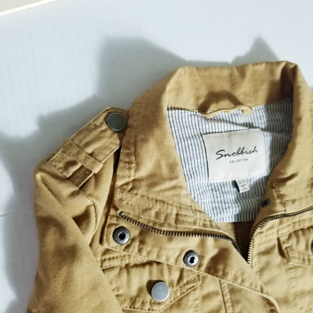 SNOBBISH UTILITY 100% COTTON JACKET SIZE SMALL - Picture 10 of 12